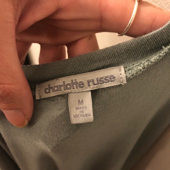 Charlotte Russe c neck soft shirt - Picture 3 of 3